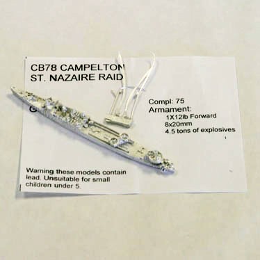 CB78 HMS Campeltown - St. Nazaire